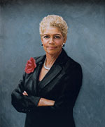 Portrait painting of Shirley Franklin, Mayor of Atlanta