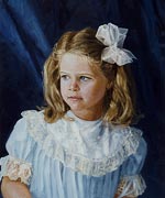 Portrait painting of Blair