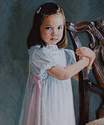 Portrait painting of Catherine